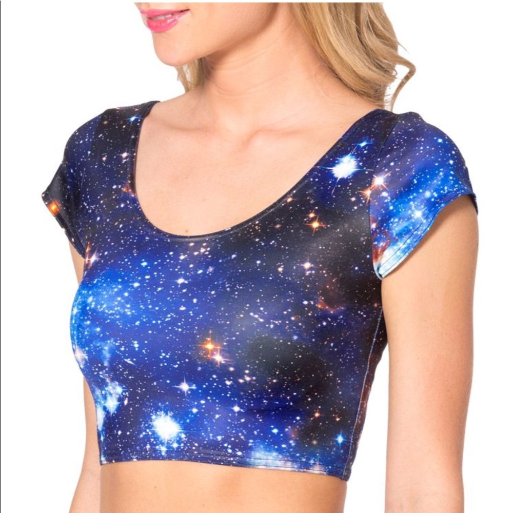 Two piece blue galaxy nana suit!